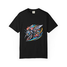Chrome Hibiscus Hornet Racer Graphic Tee