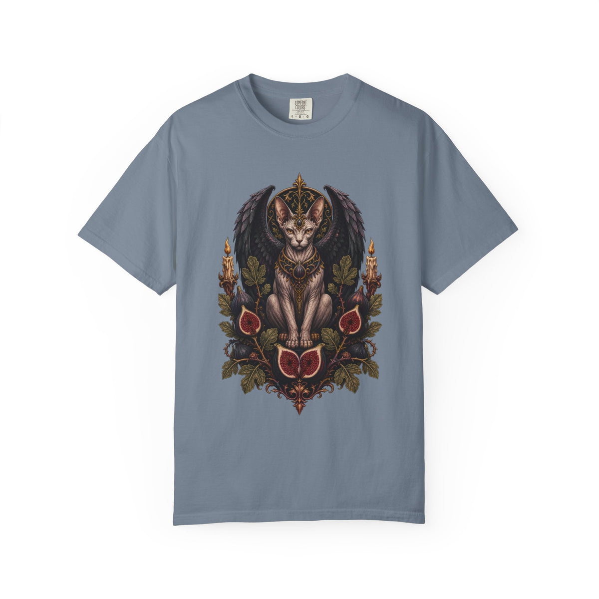 Gothic Fig Sphinx Graphic Tee