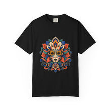 Abstract Bloom Mask T-Shirt Graphic