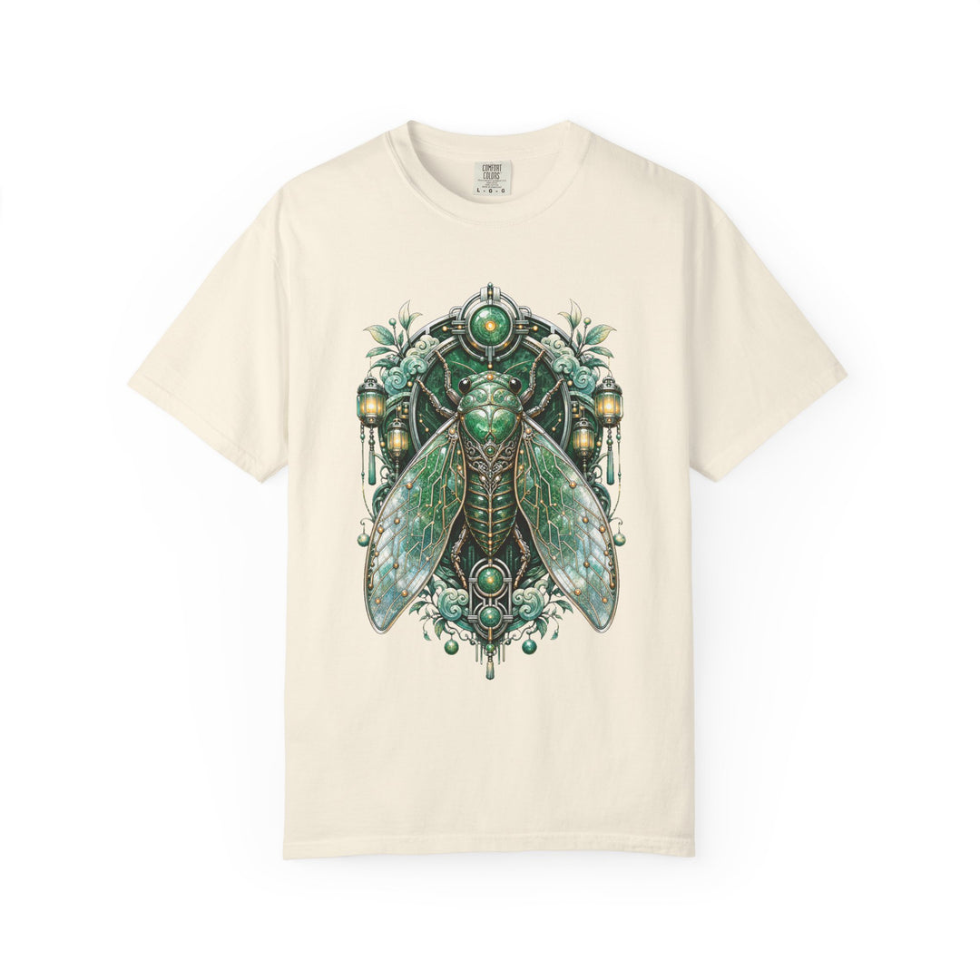 Cyber Jade Cicada Graphic Tee