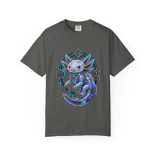 Neon Noir Glass Axolotl Graphic Tee