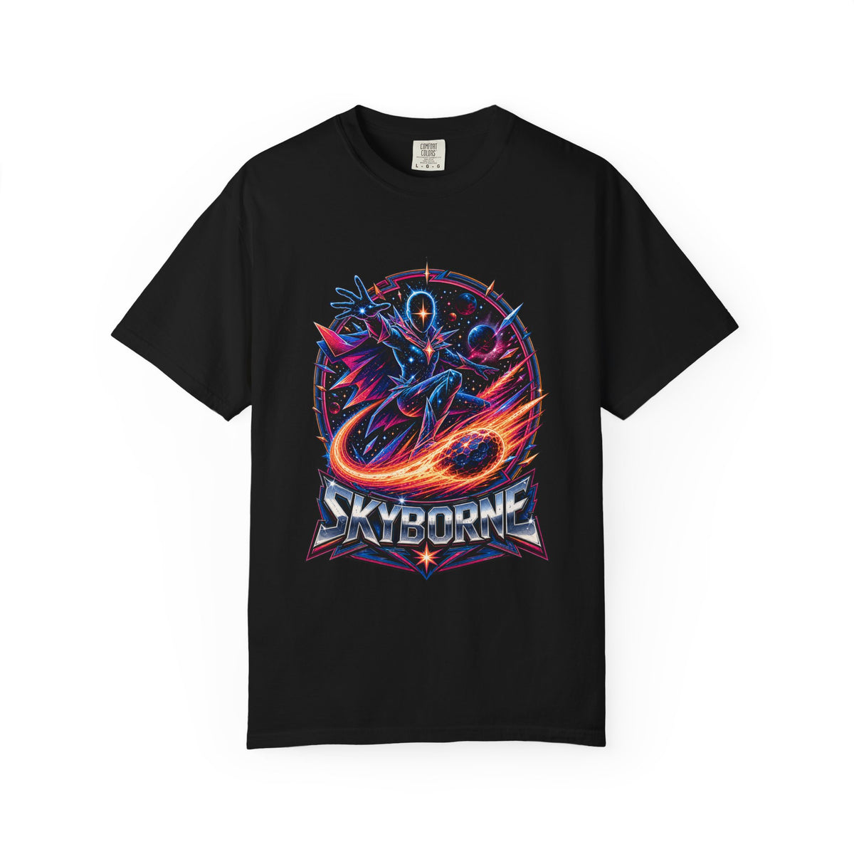 Skyborne Neon Cape Comet T-Shirt Graphic