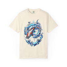 Chrome Koi Signal Crest Graphic Tee