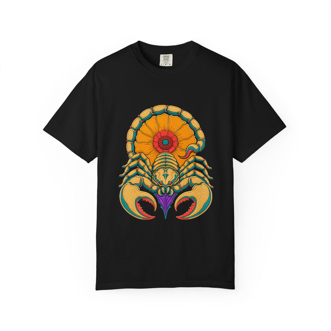 Scorpion Superbloom Embroidered Western Graphic Tee