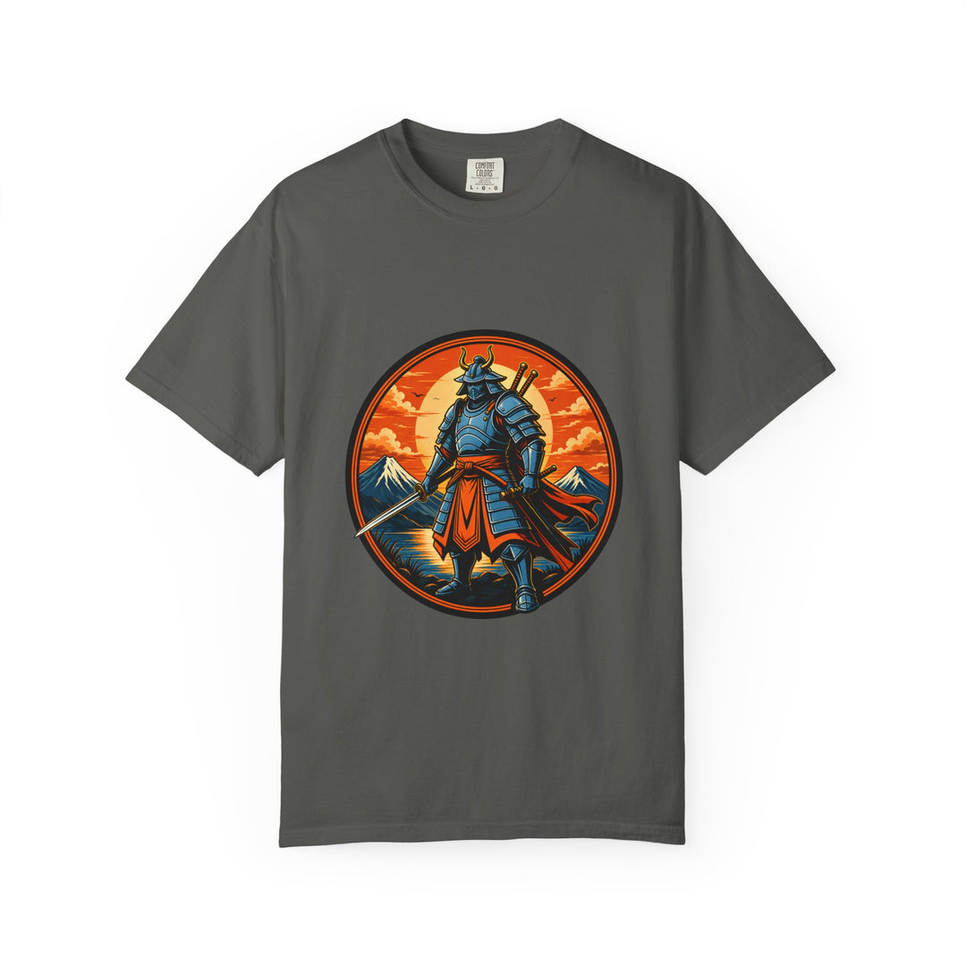 Sunset Samurai Crest T-Shirt Graphic
