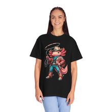 Cyber Rodeo Axolotl Sheriff T-Shirt Graphic