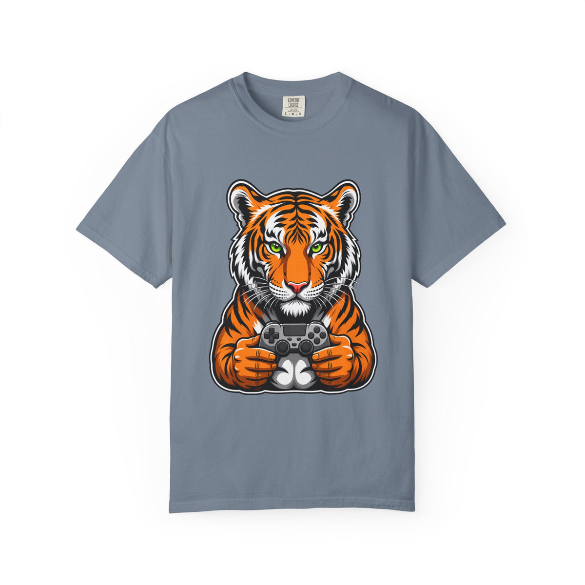 Tiger Gamer Mascot T-Shirt Graphic