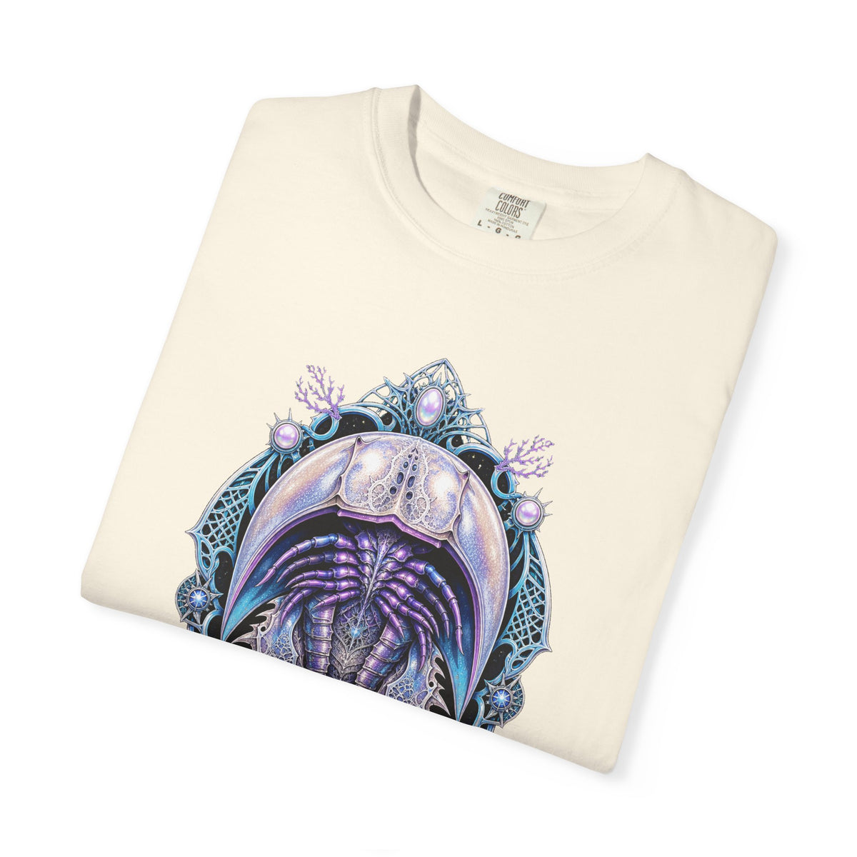 Alien Lace Horseshoe Crab Graphic Tee