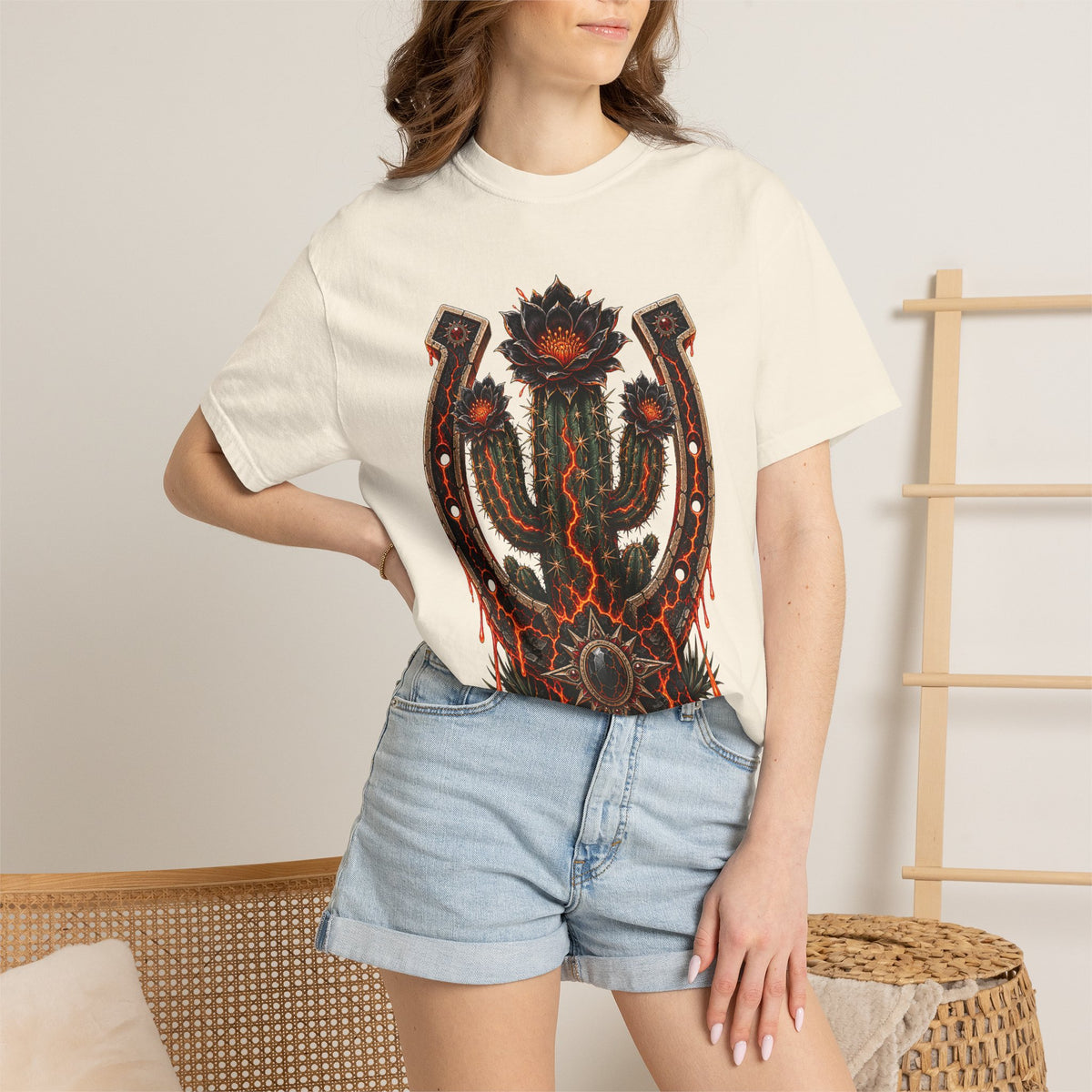 Tattoo Lava Cactus Graphic Tee