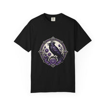 Crowned Raven Violet Crest T-Shirt Graphic