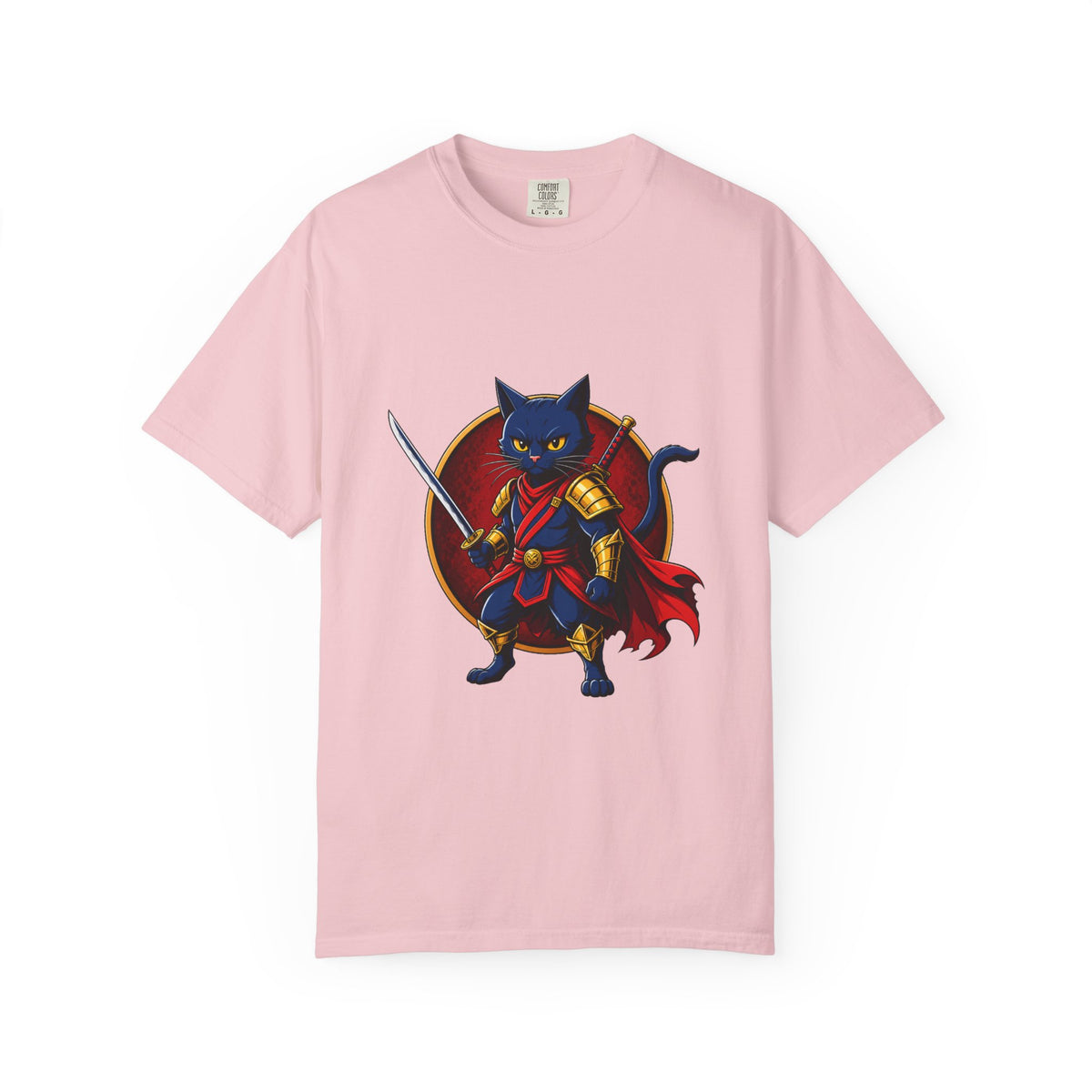 Warrior Cat Samurai T-Shirt Graphic