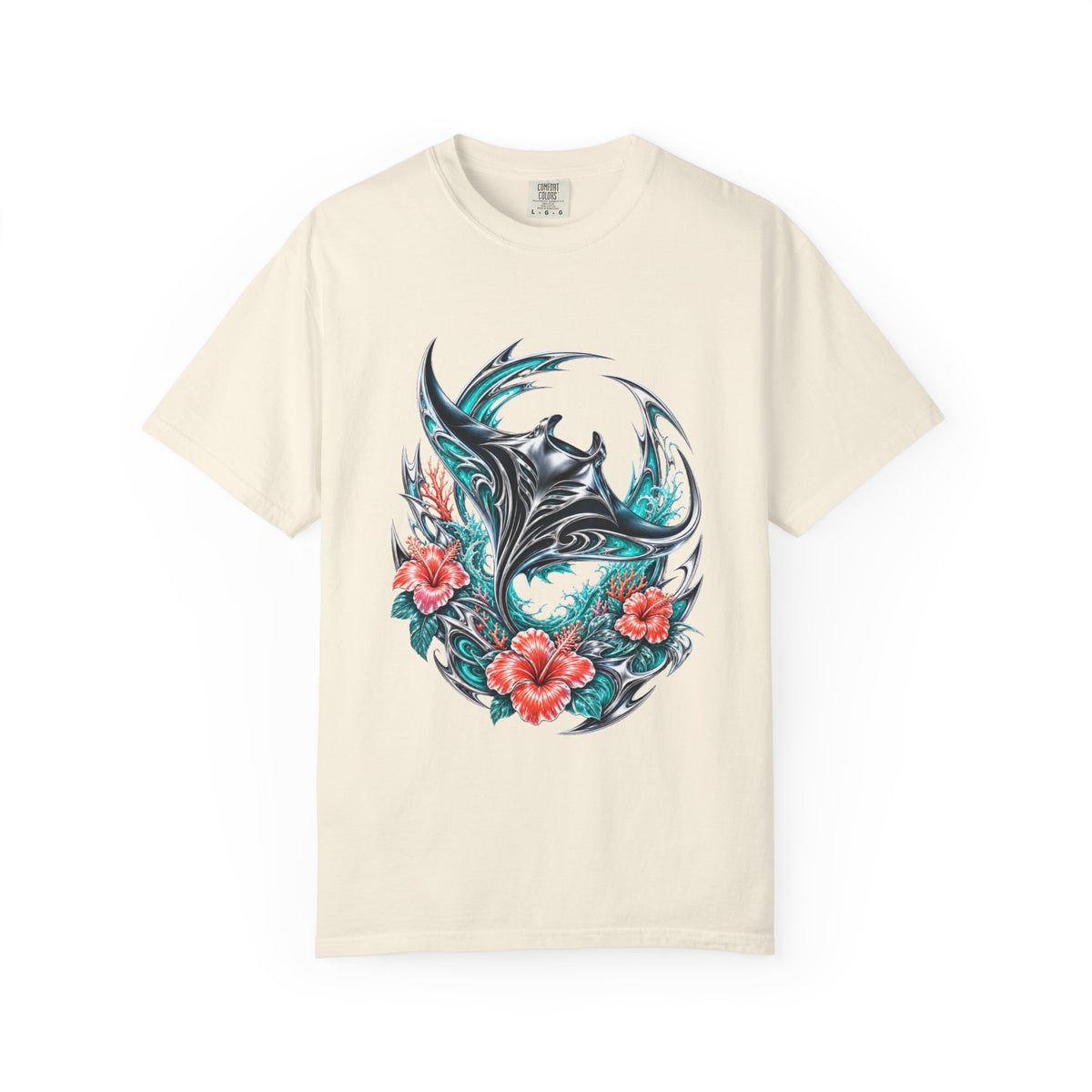 Chrome Reef Manta Sigil T-Shirt Graphic
