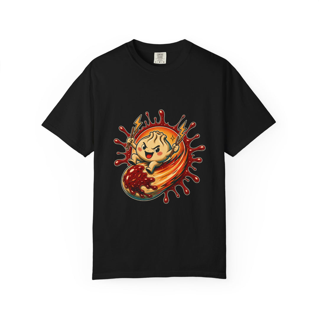 Retro Dumpling Comet Spirit T-Shirt Graphic