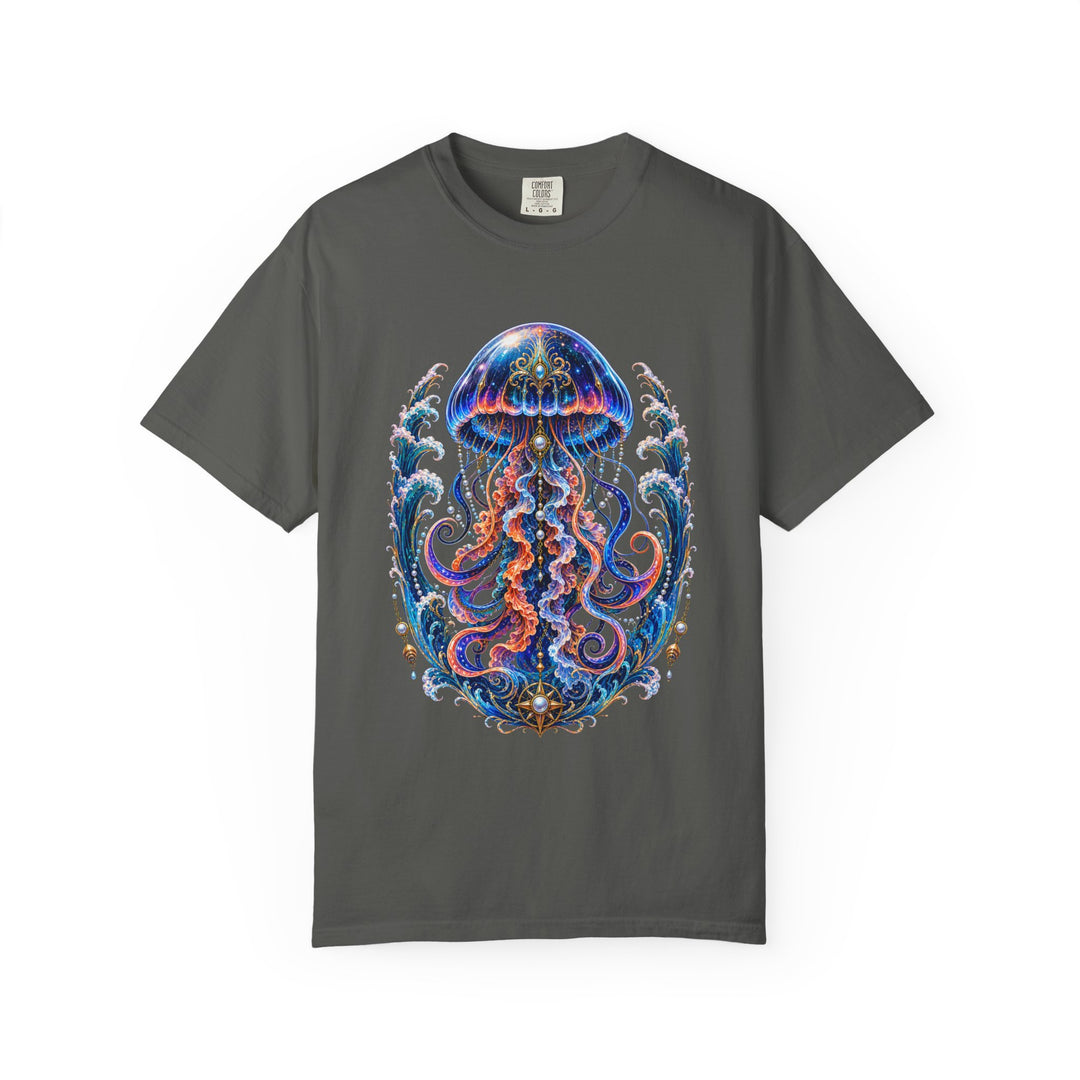 Psychedelic Jellyfish Oracle T-Shirt Graphic