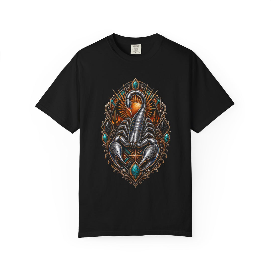 Chrome Desert Scorpion T-Shirt Graphic