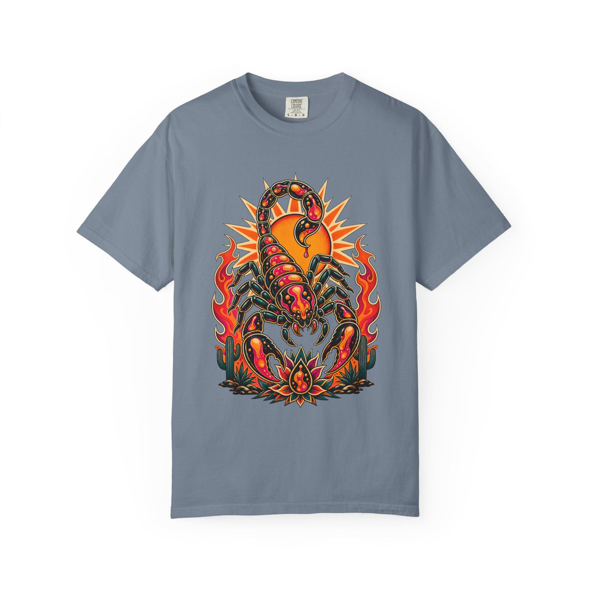 Tattoo Flash Lava Lamp Scorpion T-Shirt Graphic