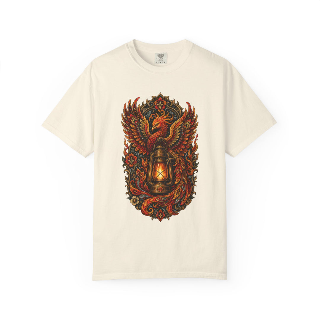 Folk Firebird Lantern T-Shirt Graphic