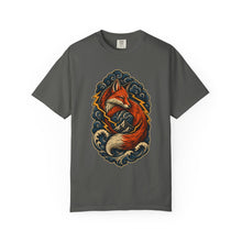 Woodcut Storm Fox Graphic Tee