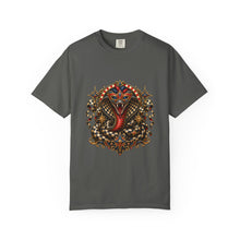 Checkered Carnival Cobra Mask T-Shirt Graphic