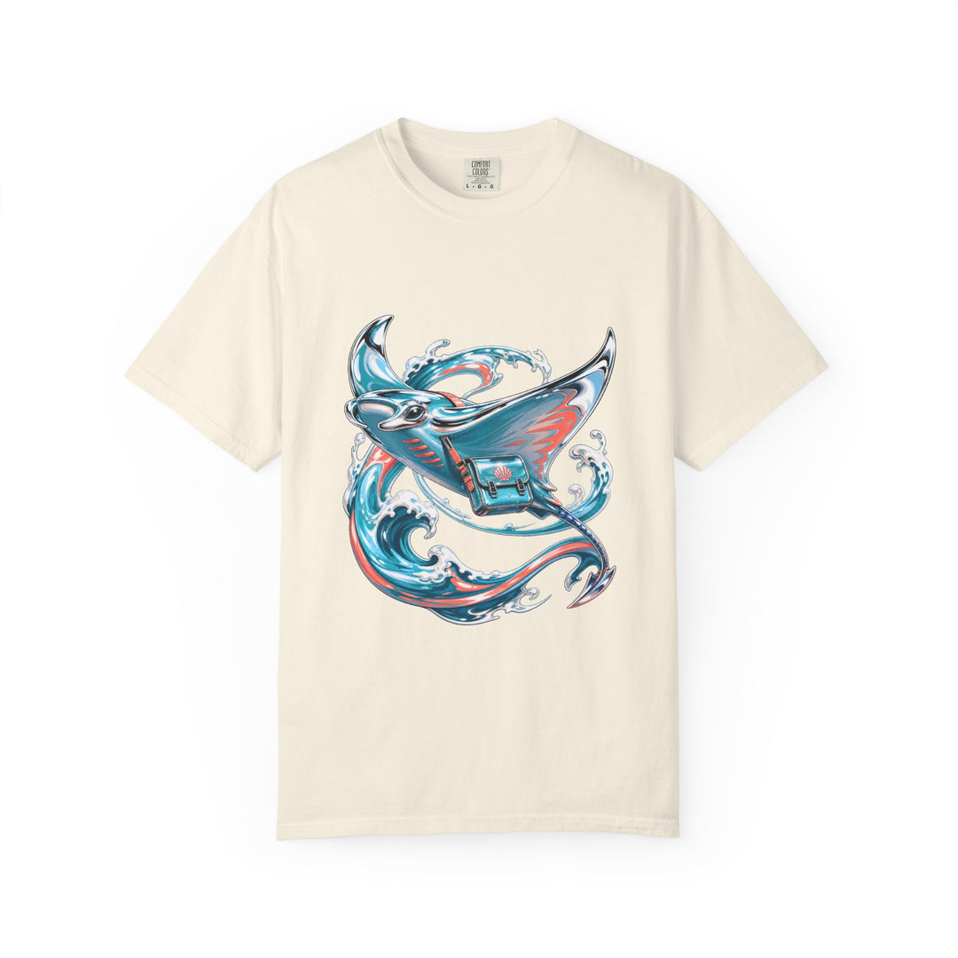 Surfcore Chrome Manta Courier T-Shirt Graphic