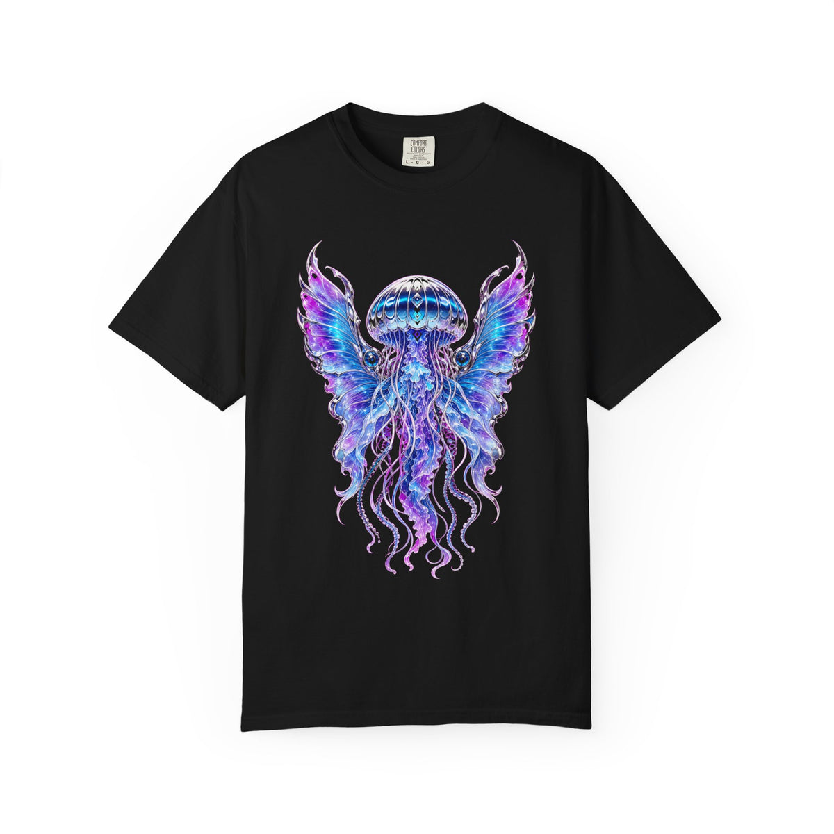 Chrome Jellyfish Arcade Angel T-Shirt Graphic