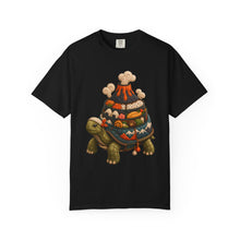 Quilted Volcano Bento Tortoise T-Shirt Graphic
