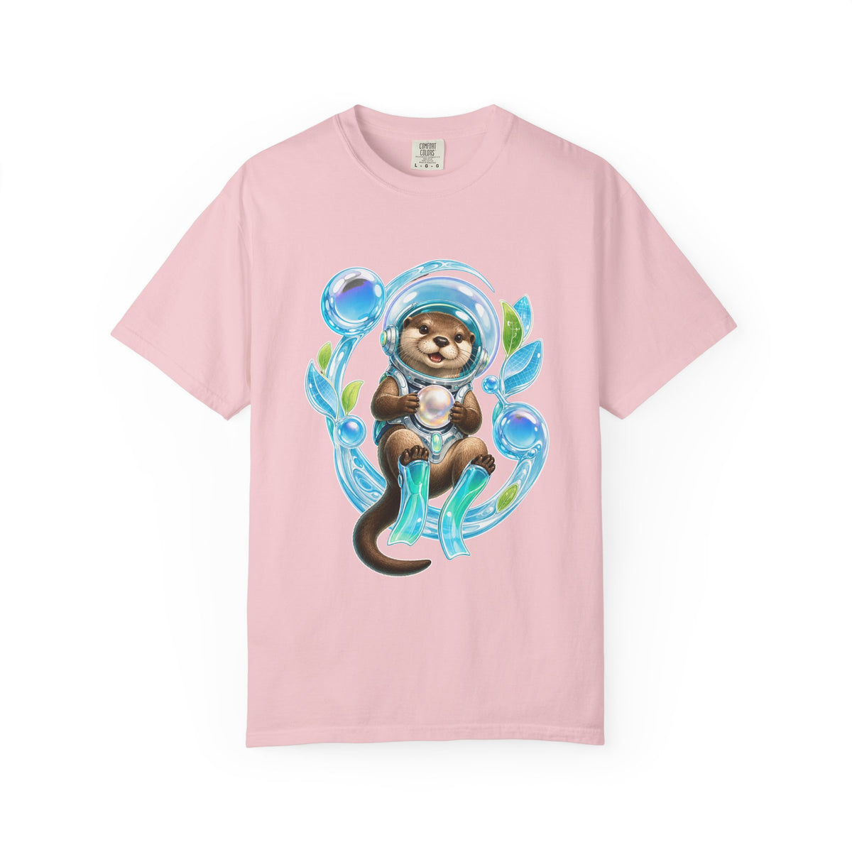Frutiger Aero Otter Bubble Pilot Graphic Tee