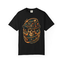 Retro Space Cowboy Skull Graphic Tee