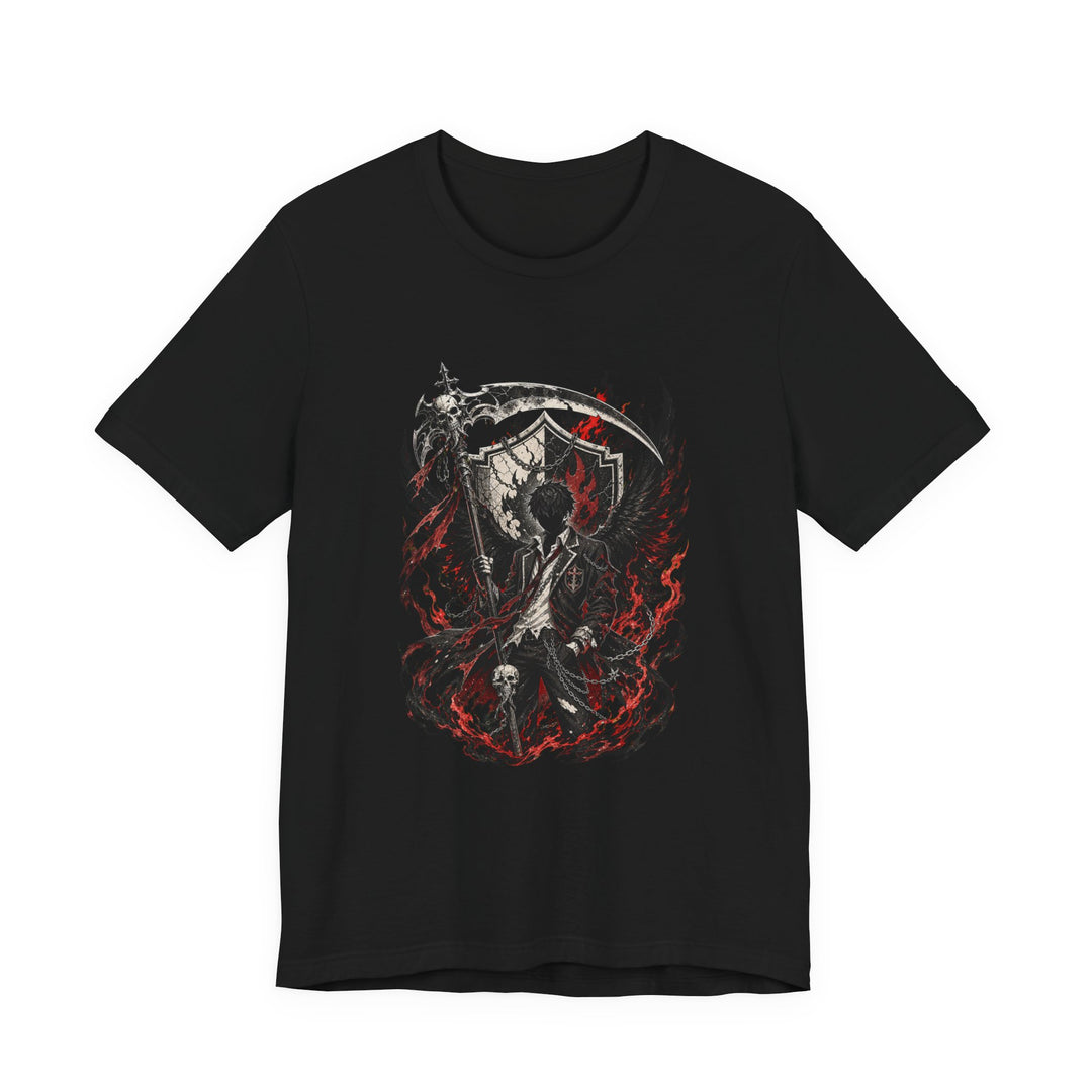Black Flame Academy Reaper T-Shirt Graphic