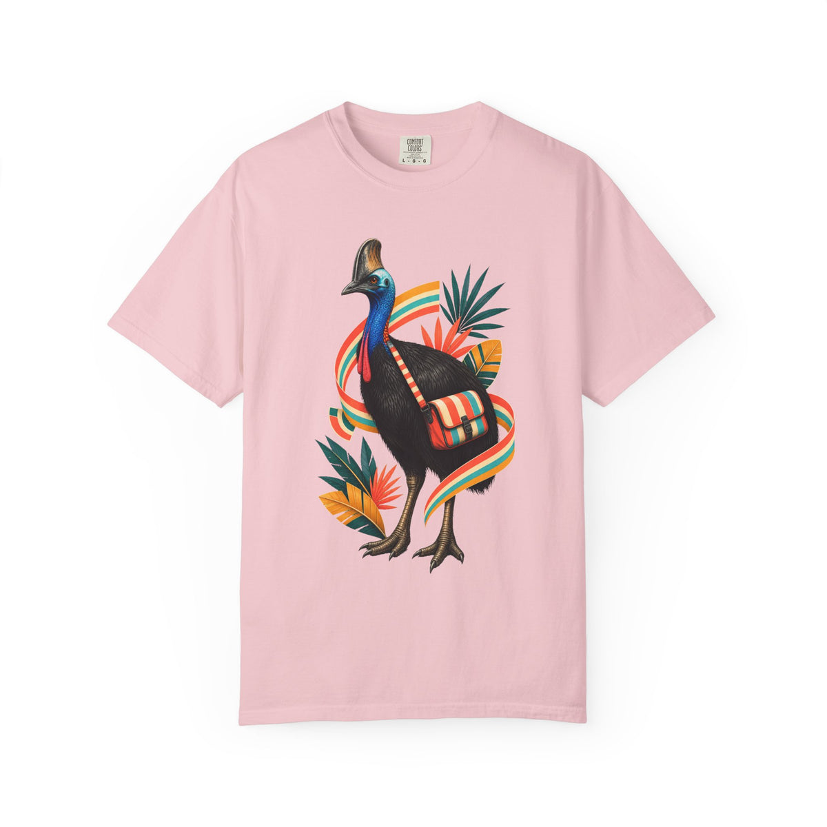 Deck Stripe Cassowary Graphic Tee