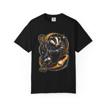 Cosmic Lacrosse Badger T-Shirt Graphic