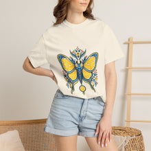 Cerulean Lemon Moth Emblem T-Shirt Graphic