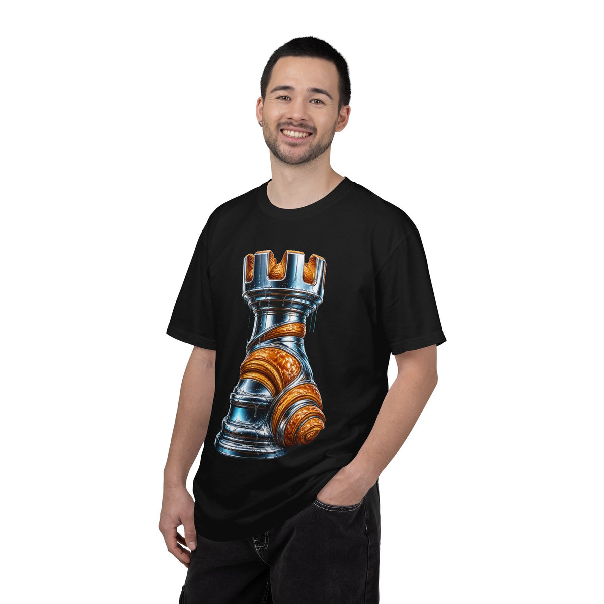 Chrome Rainy Chess Pastry T-Shirt Graphic
