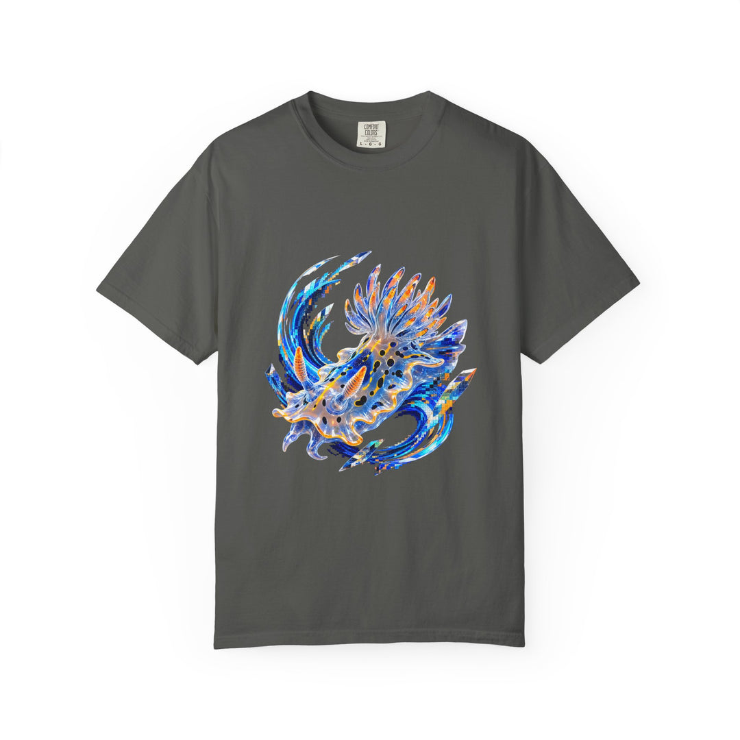 Glitch Glass Nudibranch Graphic Tee