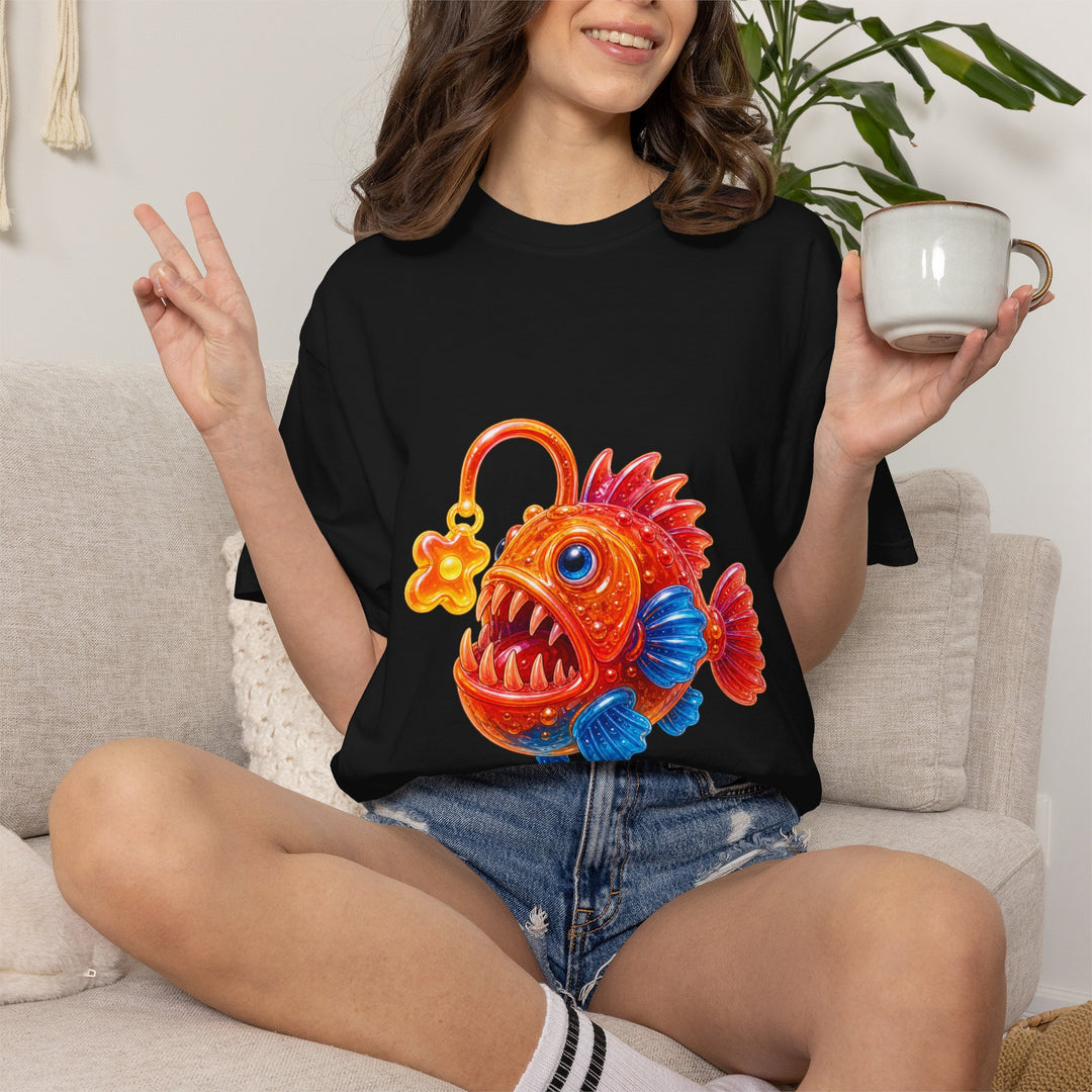 Gummy Glass Anglerfish Charm Graphic Tee