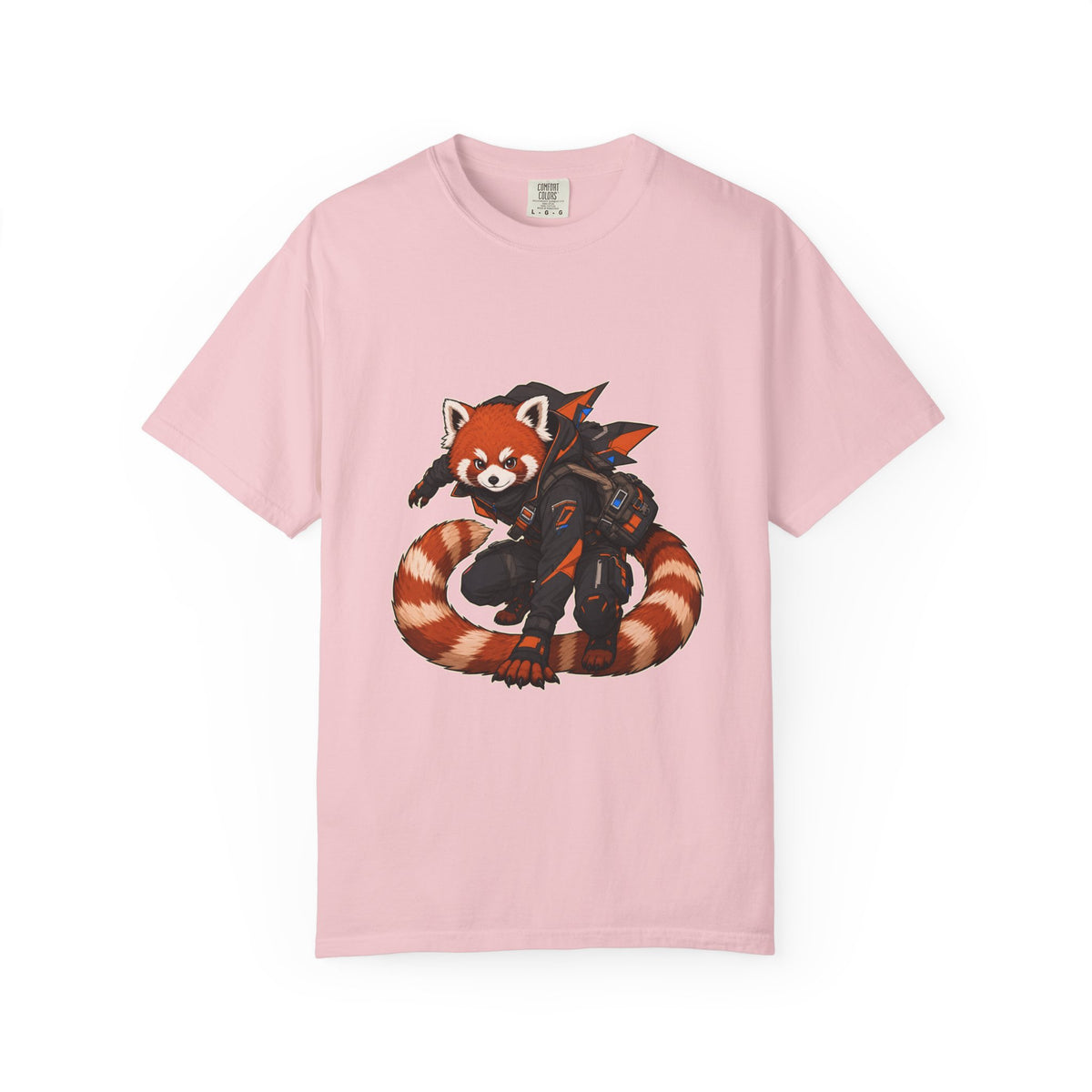 Techwear Red Panda Courier Graphic Tee