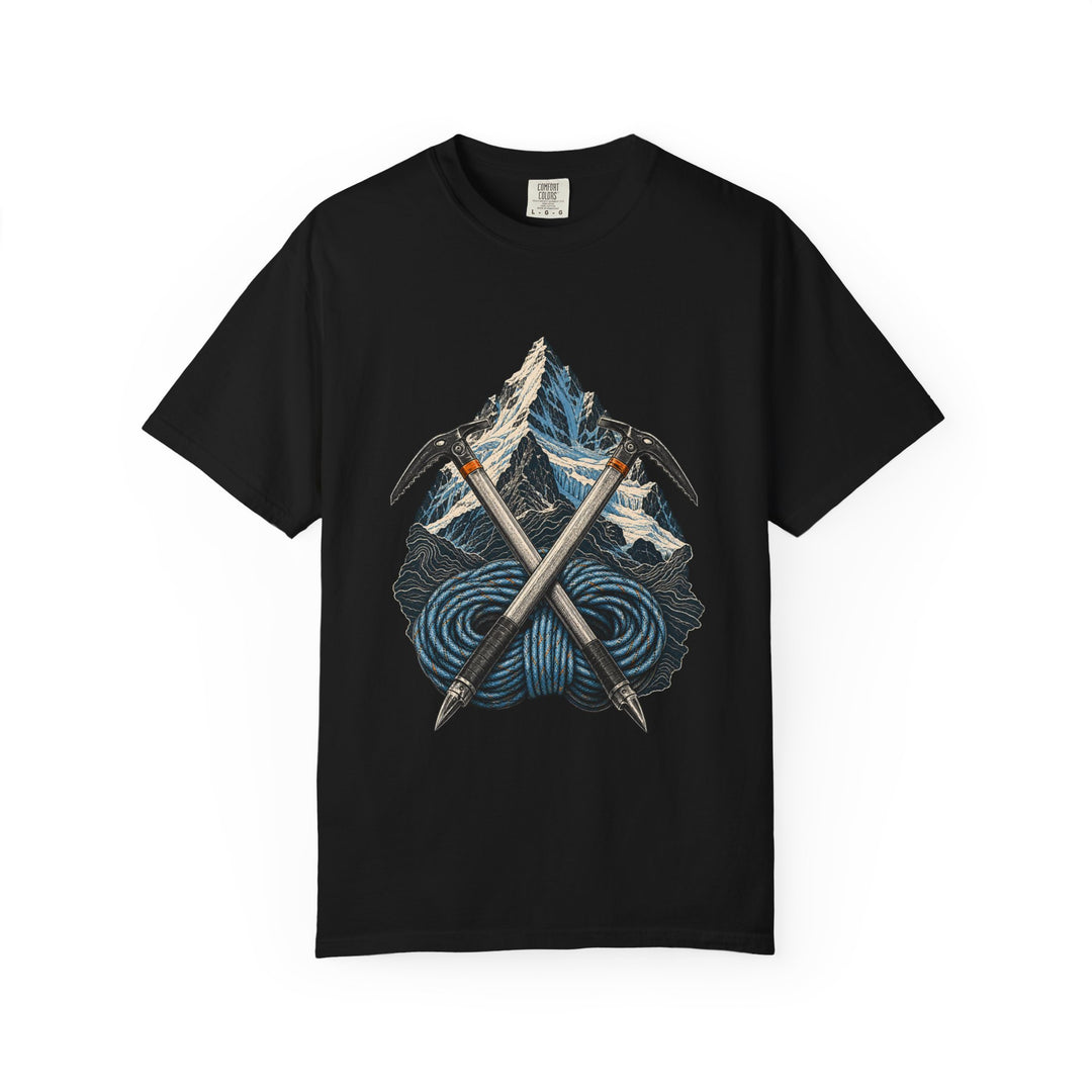 Alpine Ice Axe and Rope Graphic Tee