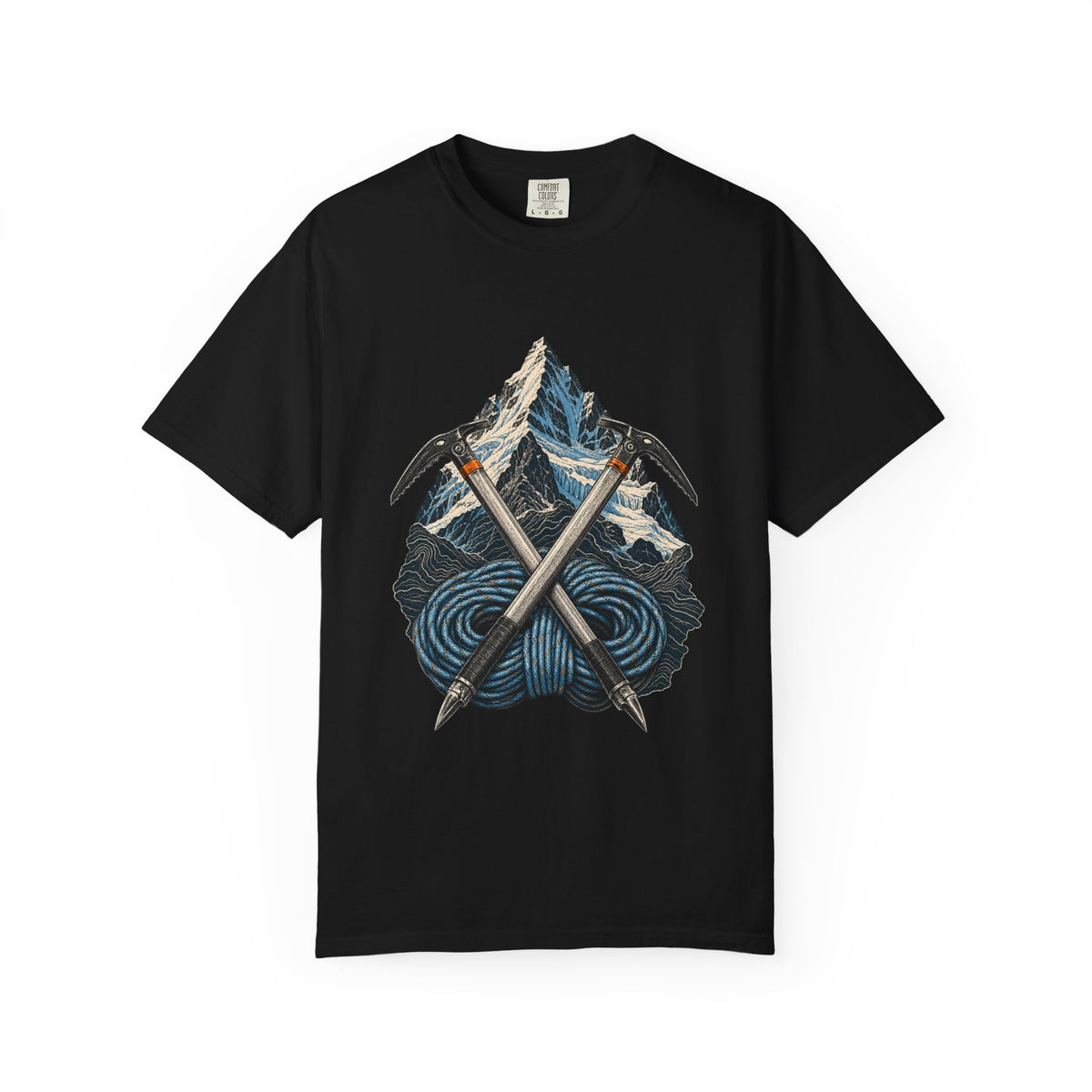 Alpine Ice Axe and Rope Graphic Tee