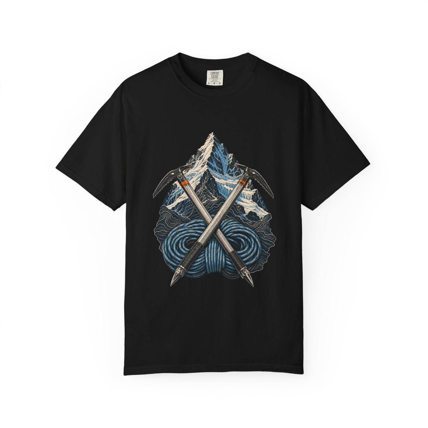 Alpine Ice Axe and Rope Graphic Tee