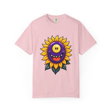 Cyclops Sunflower Monster Cartoon T-Shirt Graphic