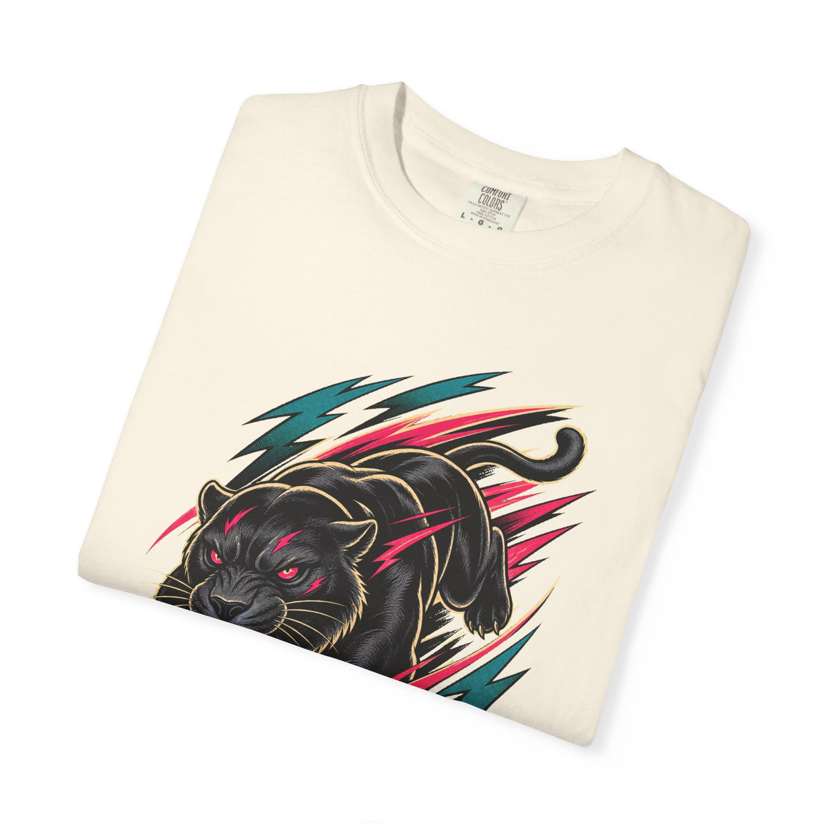 Retro Sport Saber Panther T-Shirt Graphic