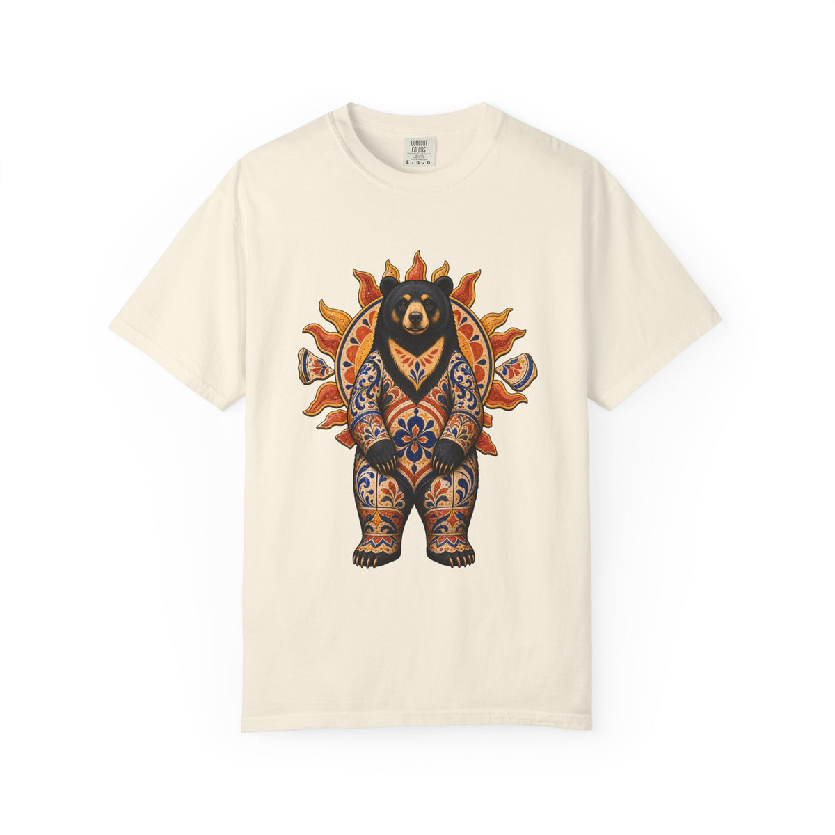 Folk Ceramic Sun Bear Graphic Tee