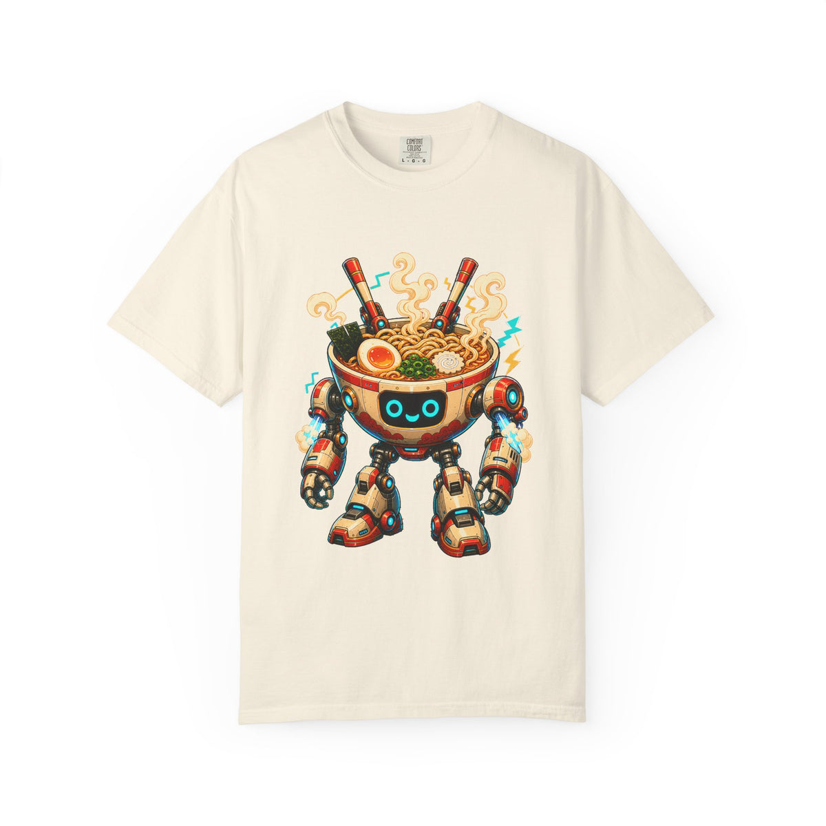 Arcade Noodle Mecha Graphic T-Shirt