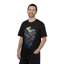 Tectonic Faultline Field Print Graphic Tee