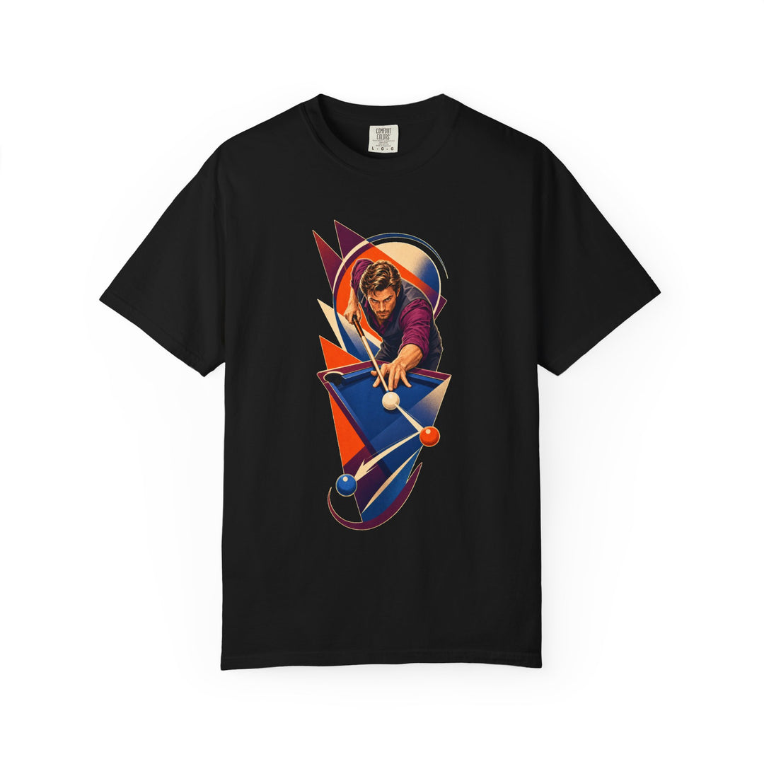 Bank Shot Billiards Constructivist Graphic Tee