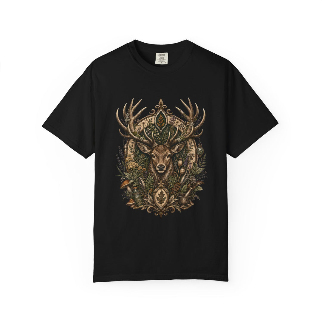 Herbarium Stag Relic T-Shirt Graphic