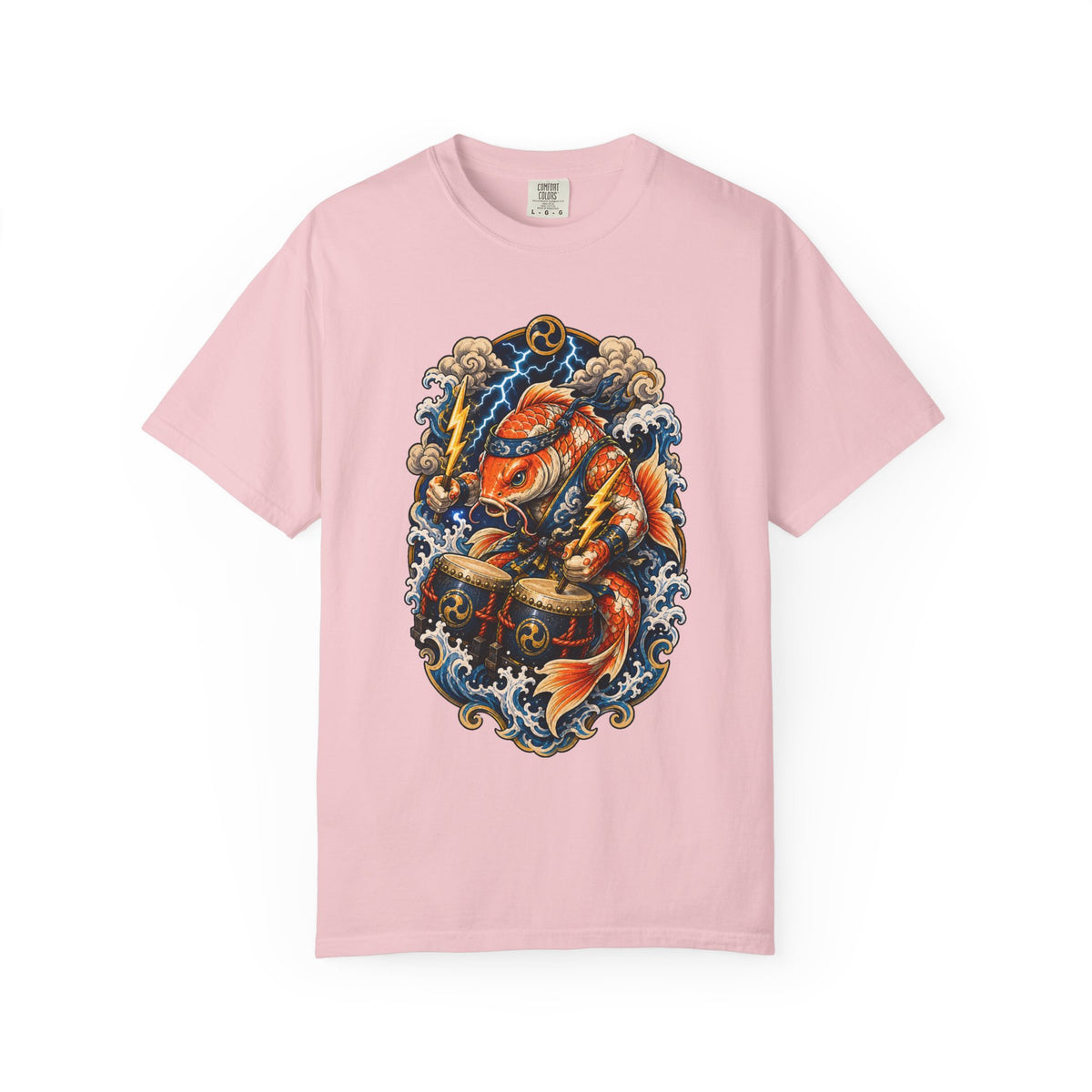 Koi Thunder Drummer T-Shirt Graphic