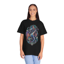 Sequin Seahorse Opera Mask T-Shirt Graphic