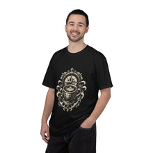 Monochrome Nautical Espresso Compass T-Shirt Graphic