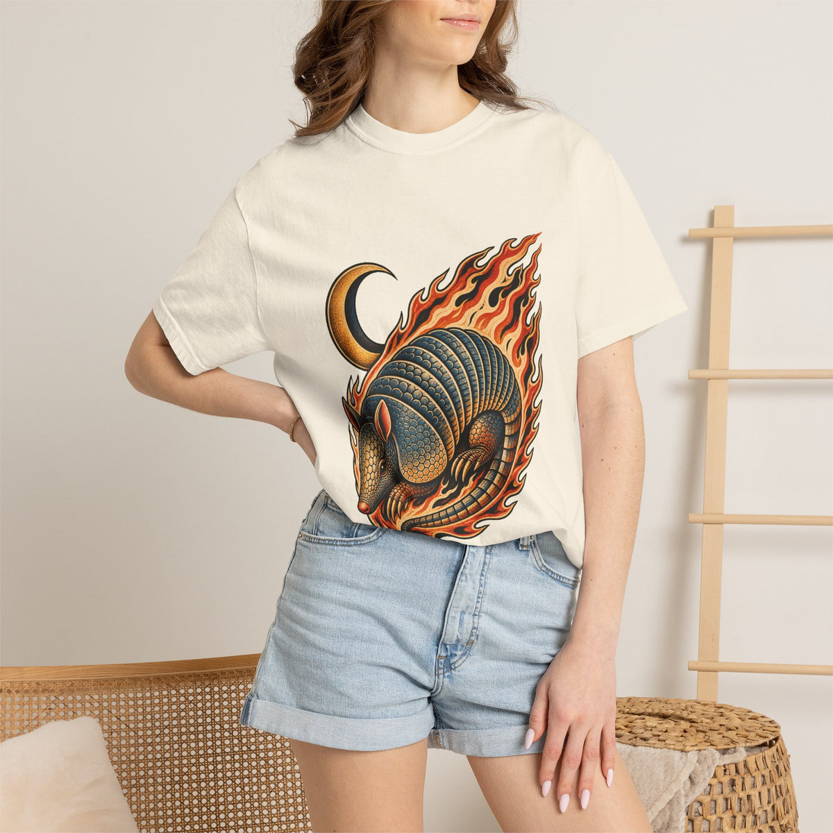 Tattoo Meteor Armadillo Graphic Tee